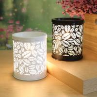 Aroma White Leaves Electric Wax Melt Warmer Extra Image 2 Preview